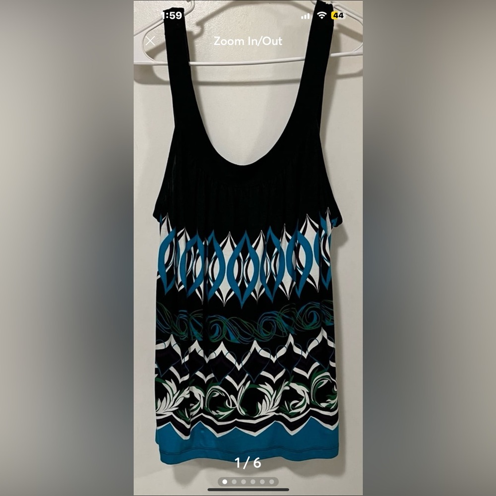 Ann Taylor Loft Patterned Women's Tank Top
